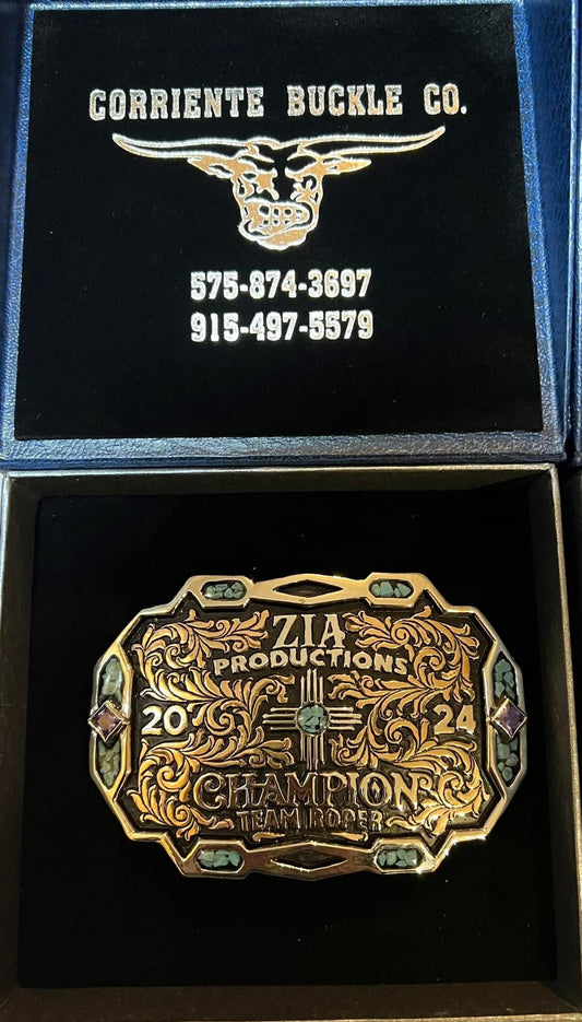 Corriente Customizable Belt Buckle