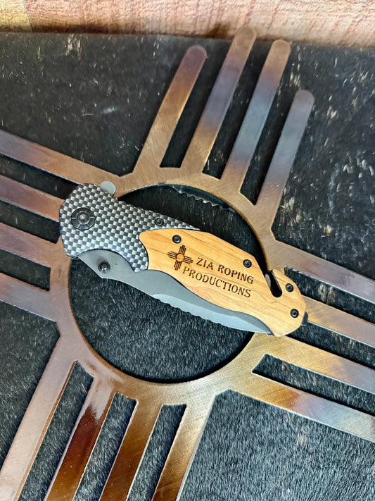 Zia Roping Productions Folding Knife